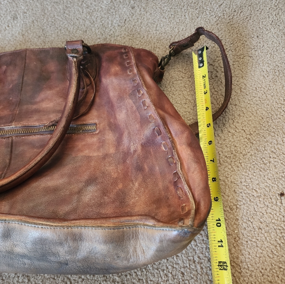 Bed Stu Brown Leather Bag - Picture 9 of 12
